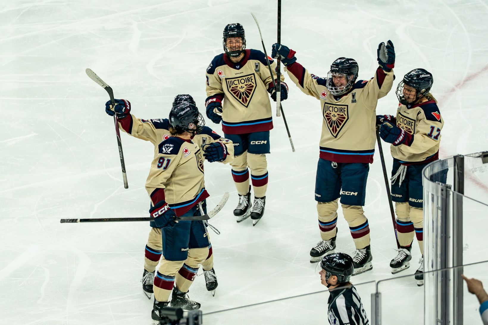 Montréal Victoire vs Minnesota Frost, PWHL semifinal Game 3 — Photo Credit: Ariana Golemis/Undrafted