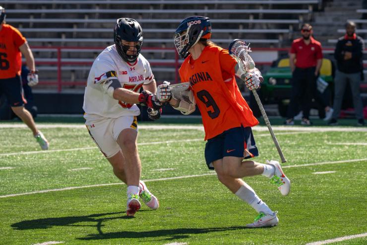 Maryland's Valiant Effort Falls Short Against Virginia in High-Stakes Lacrosse Clash
