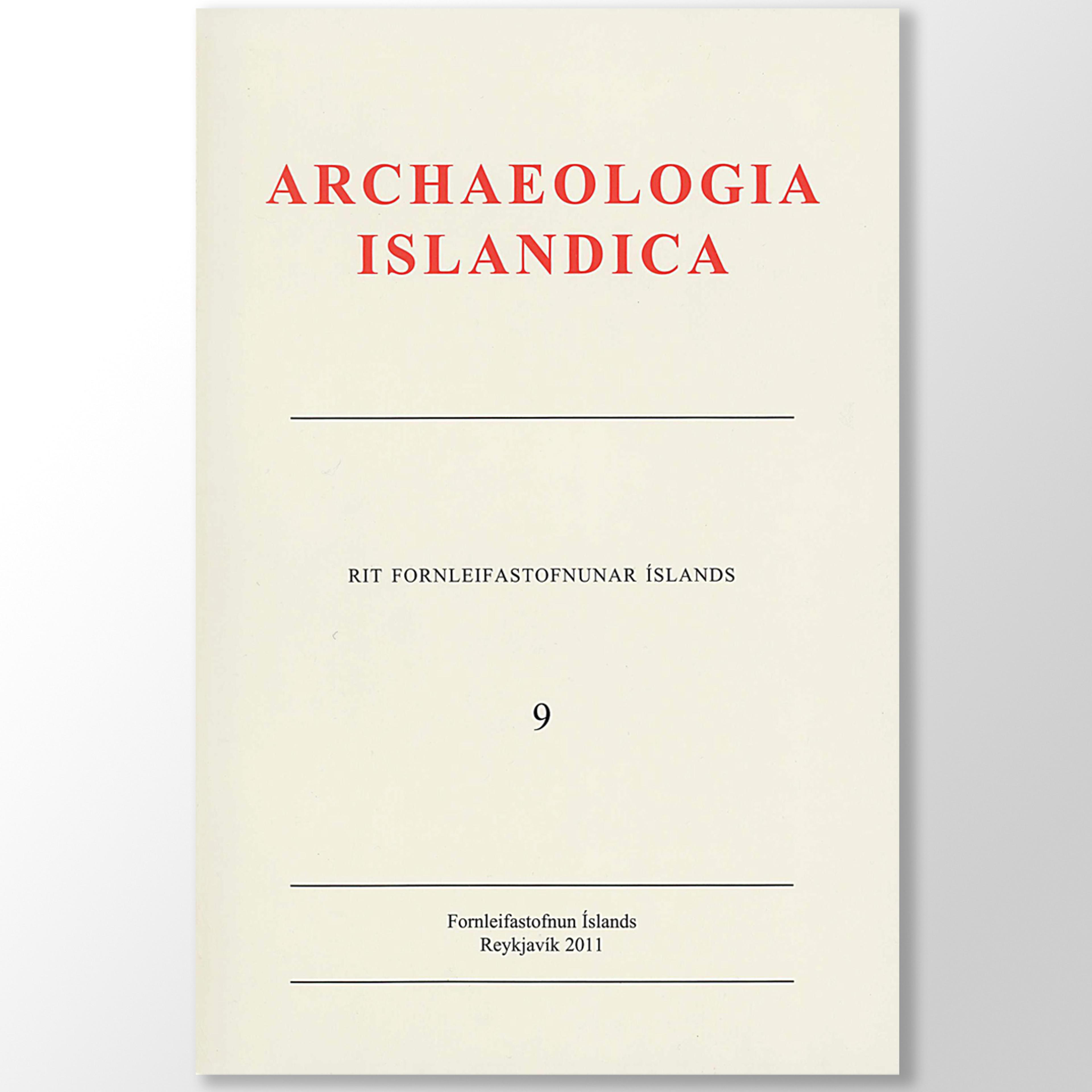 Archaeologia Islandica 9