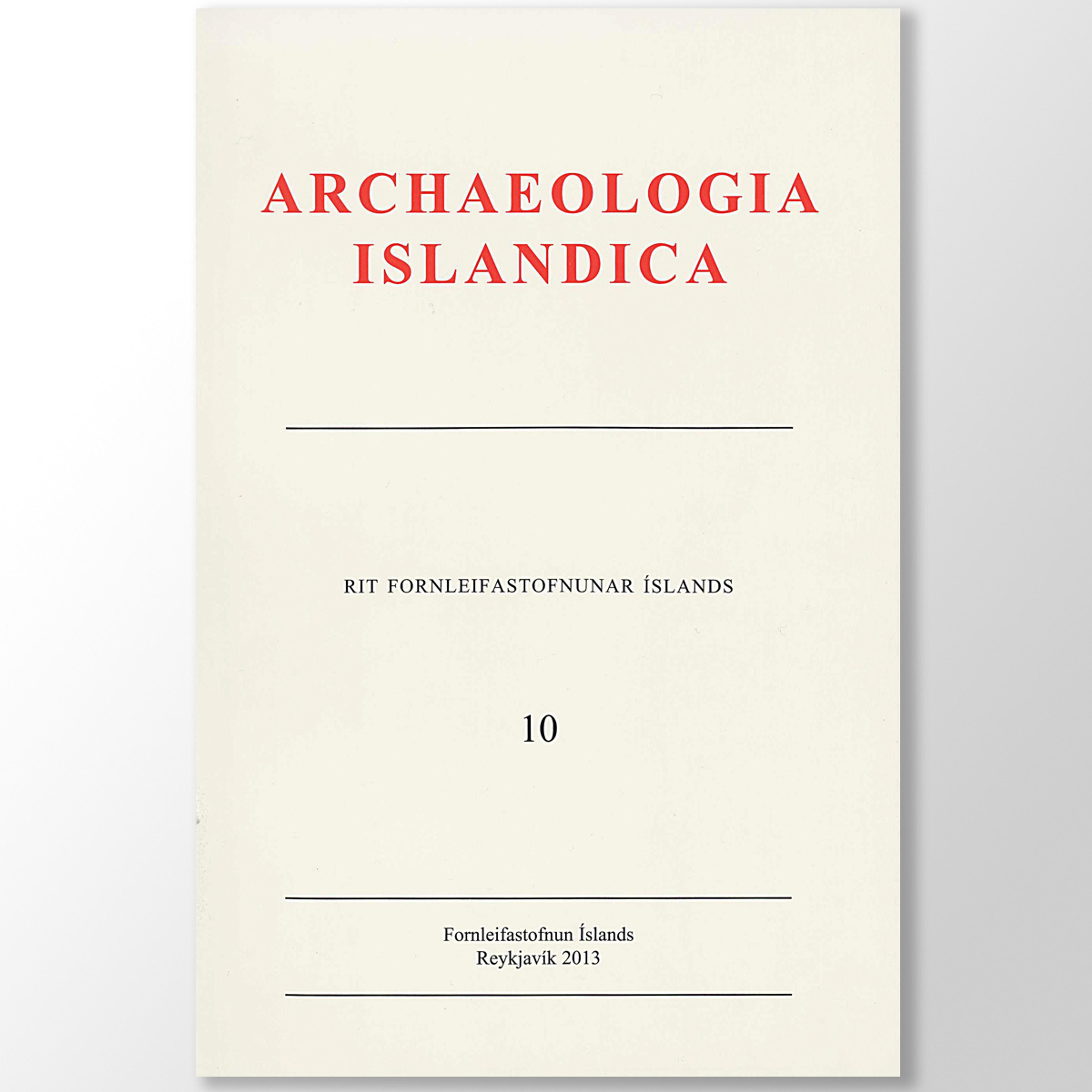 Archaeologia Islandica 10