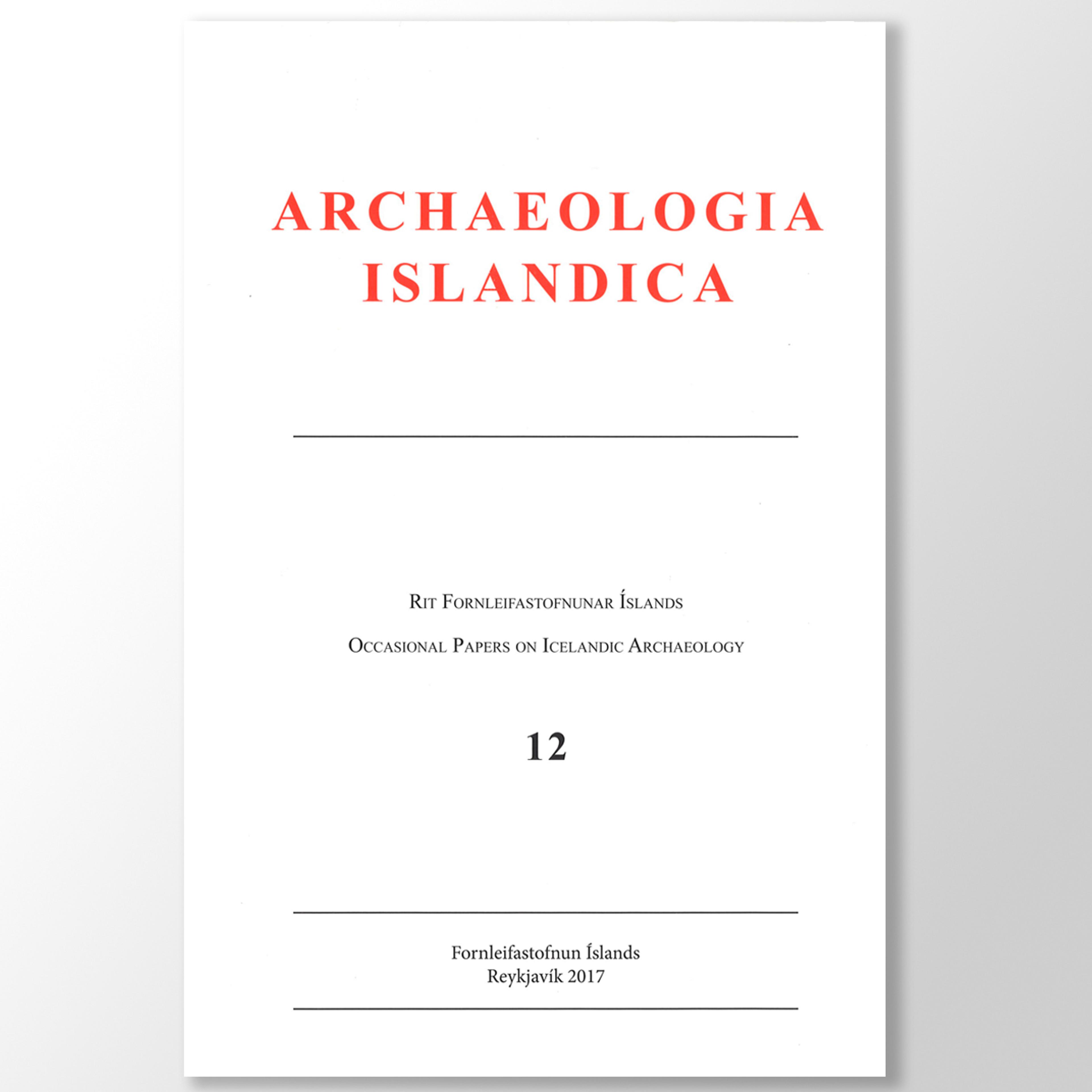 Archaeologia Islandica 12