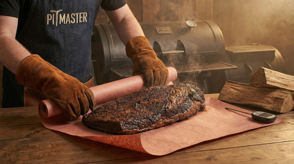 Wrapping Brisket