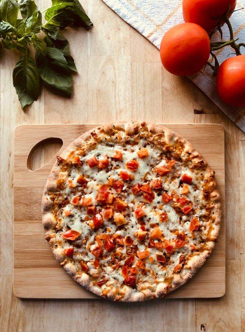 White Cream Farmhouse Pizza