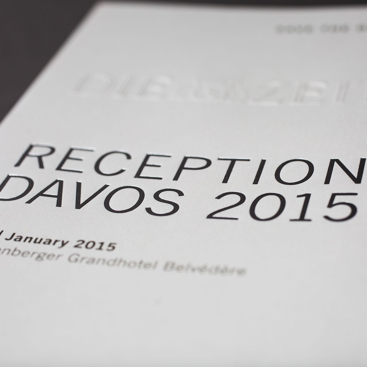DIE ZEIT: Davos Reception - 1