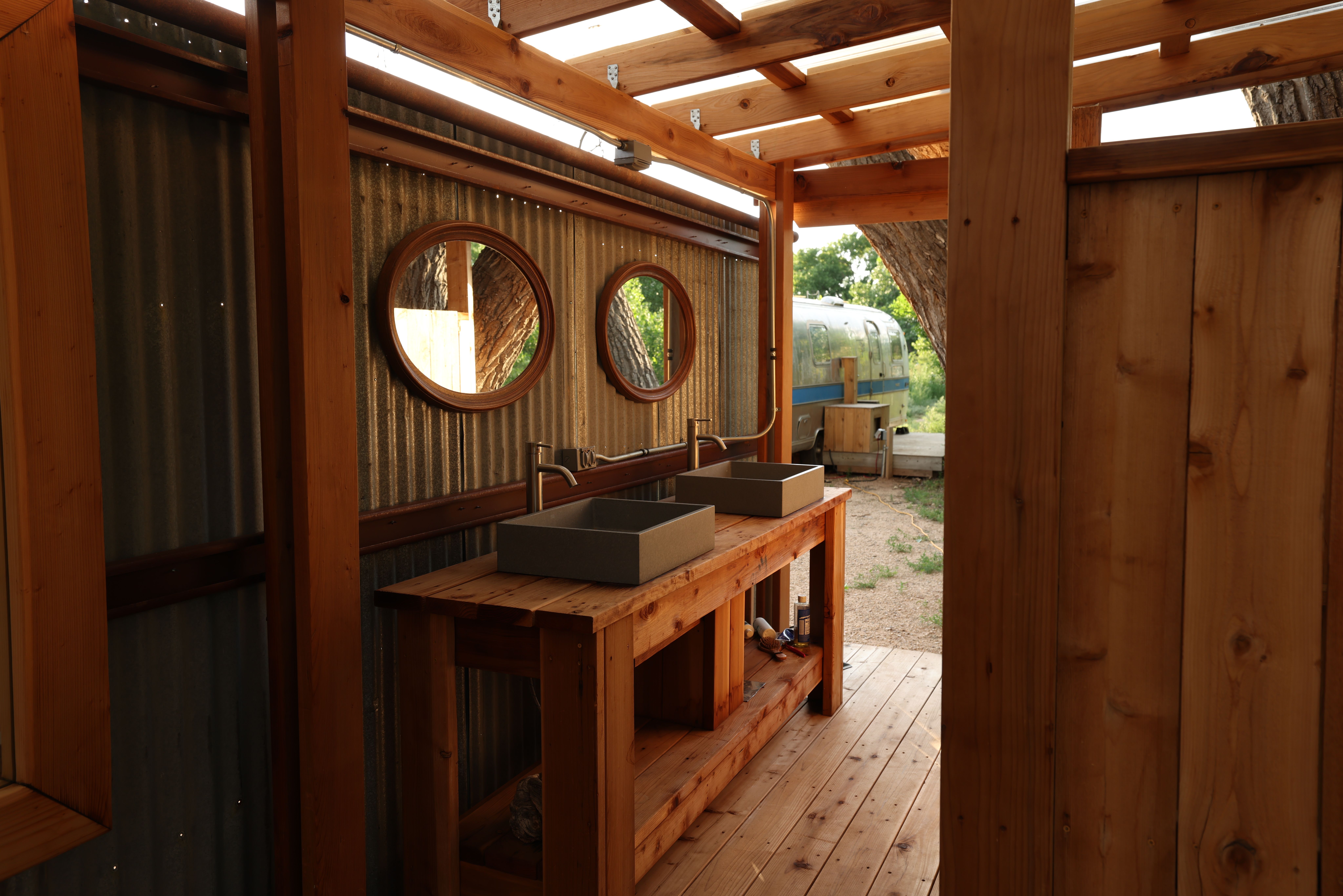 Outdoor Bathhouse