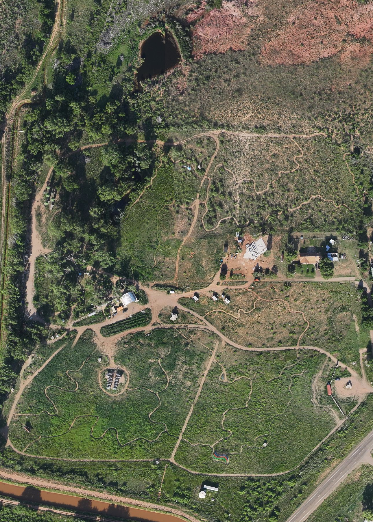 40 acres of trails