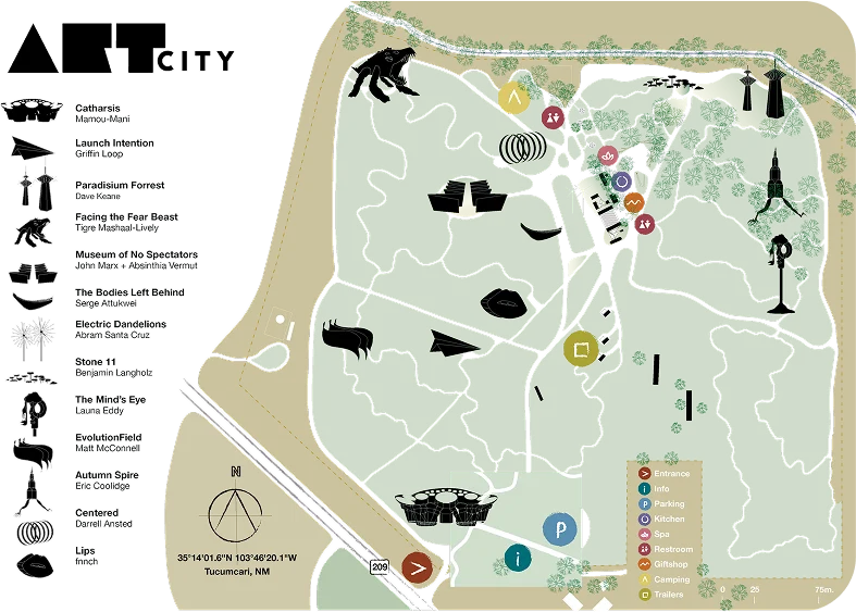 Art City Tour Map