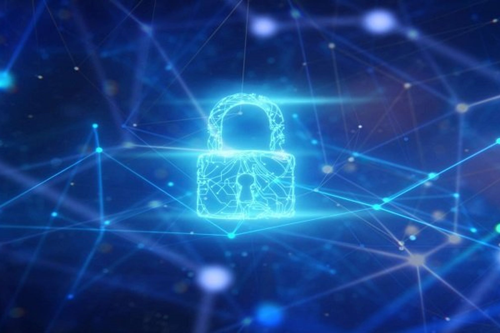 Security system of circuit padlock hologram in network space.