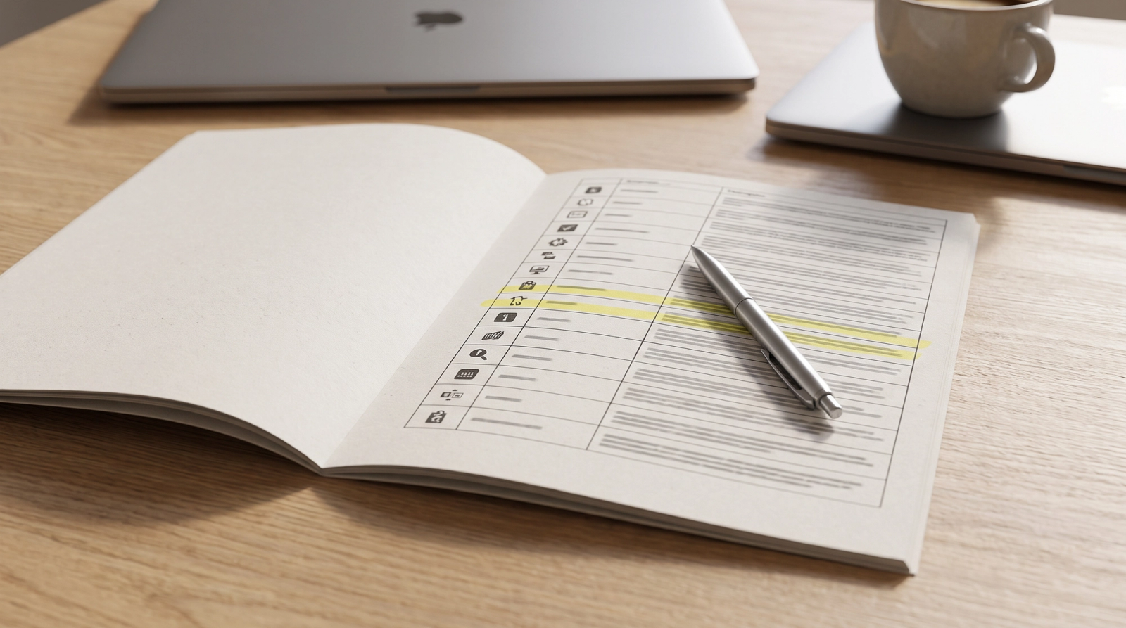 Printed accessibility conformance report showing a three-column table of criteria and ratings