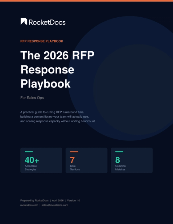 Cover of The 2026 RFP Response Playbook
