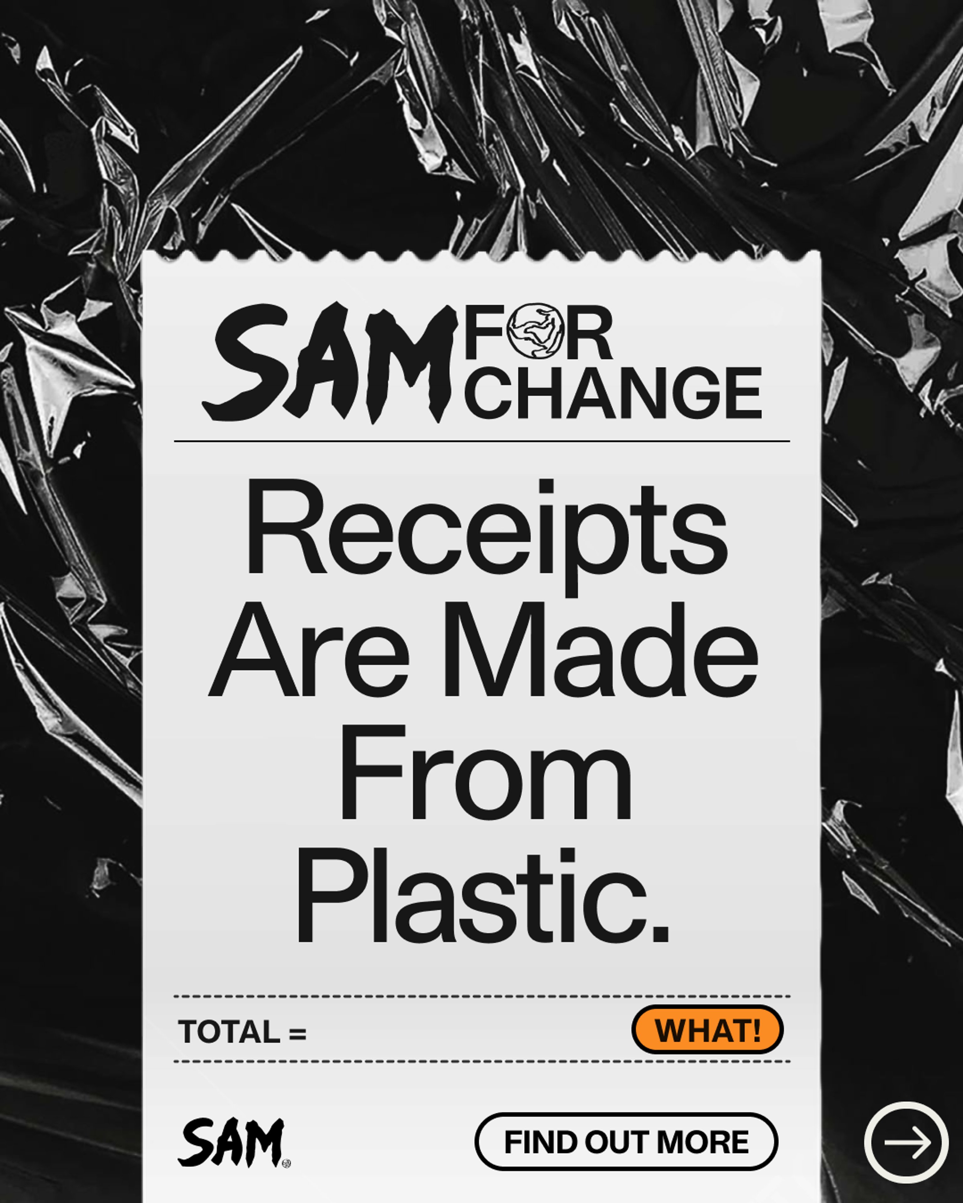 Receipts are Made from Plastic
