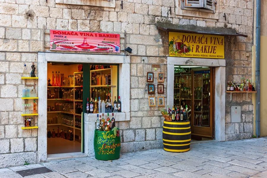 Boutique de Rajika en Croatie