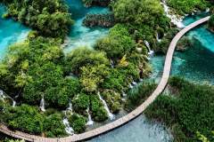 Lacs de Plitvice en Croatie