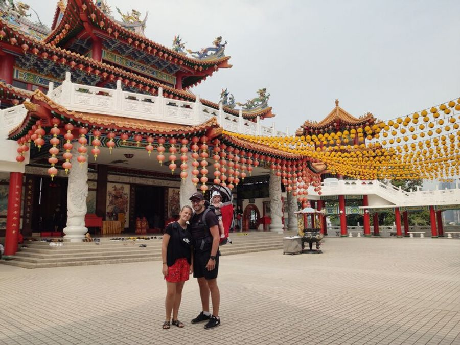 Une photo de famille à Tan Hou à Kuala Lumpur en Malaisie