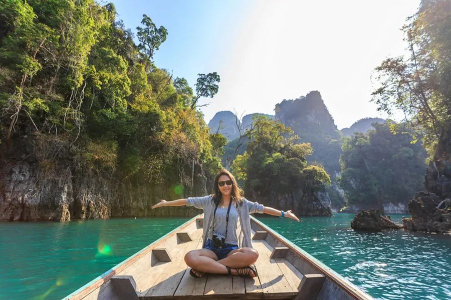 Un travel planner en voyage
