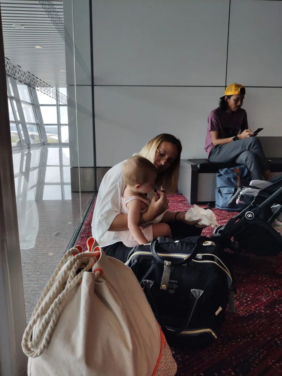 Maud et anna en attendant l