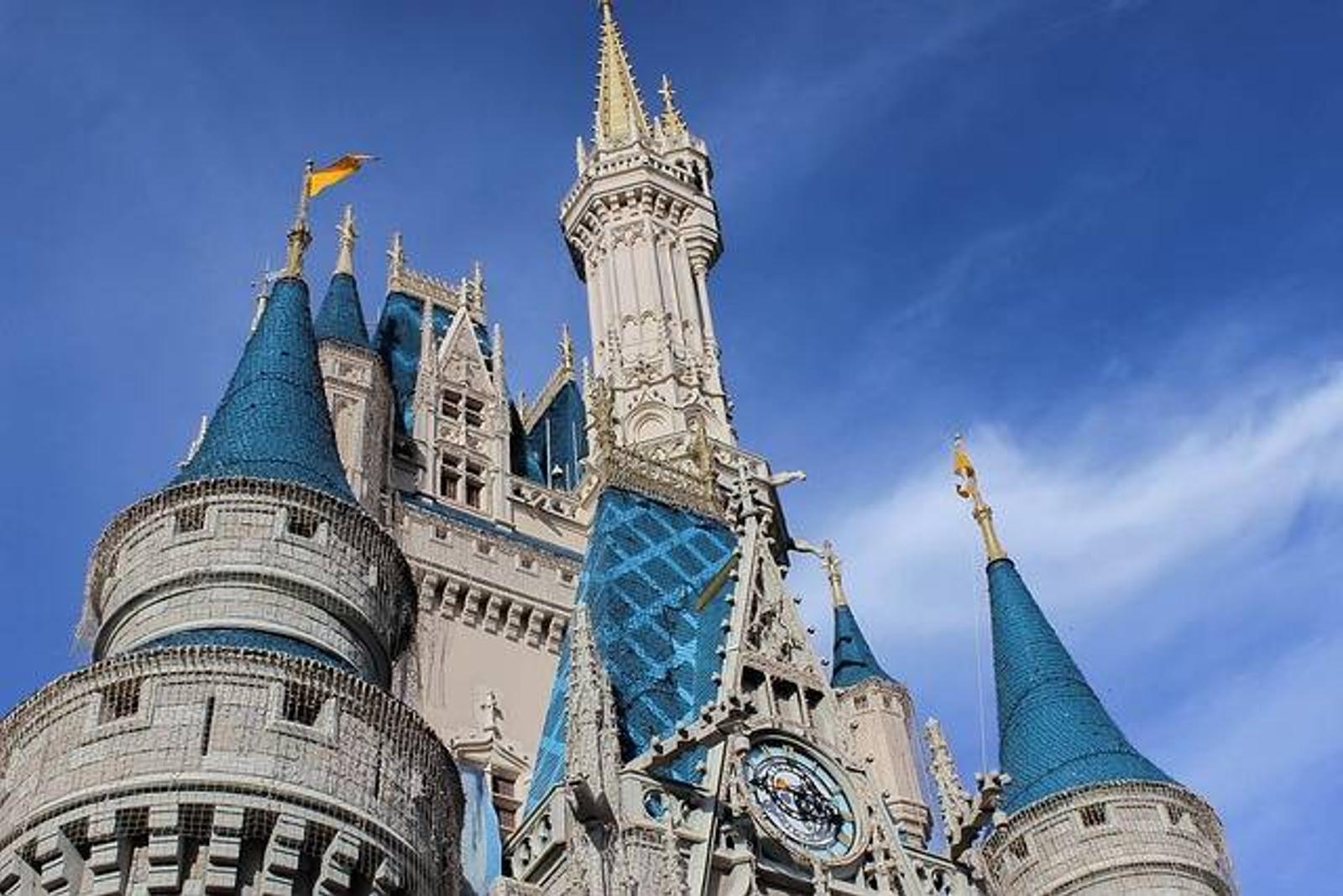 Vue sur un Château de Disney