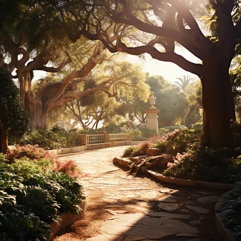 Illustration du jardin botanique de Cagliari
