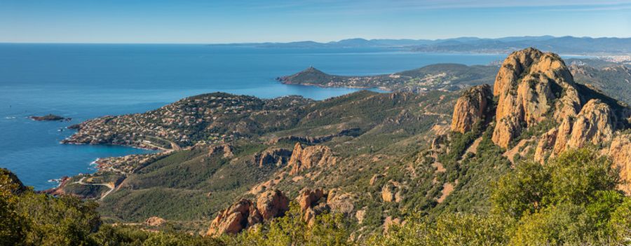 Vue aérienne du Massif de l
