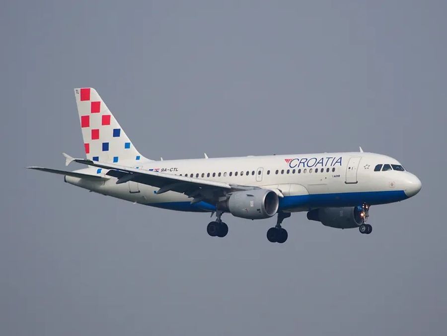 Un avion croate