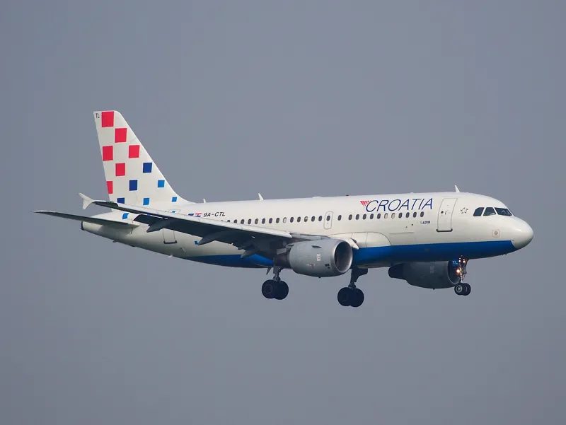 Un avion croate
