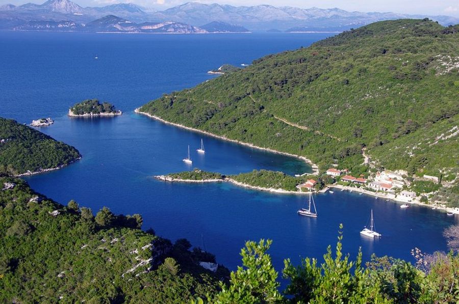 Vue aérienne de l