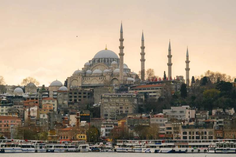 Une mosquée à Istanbul