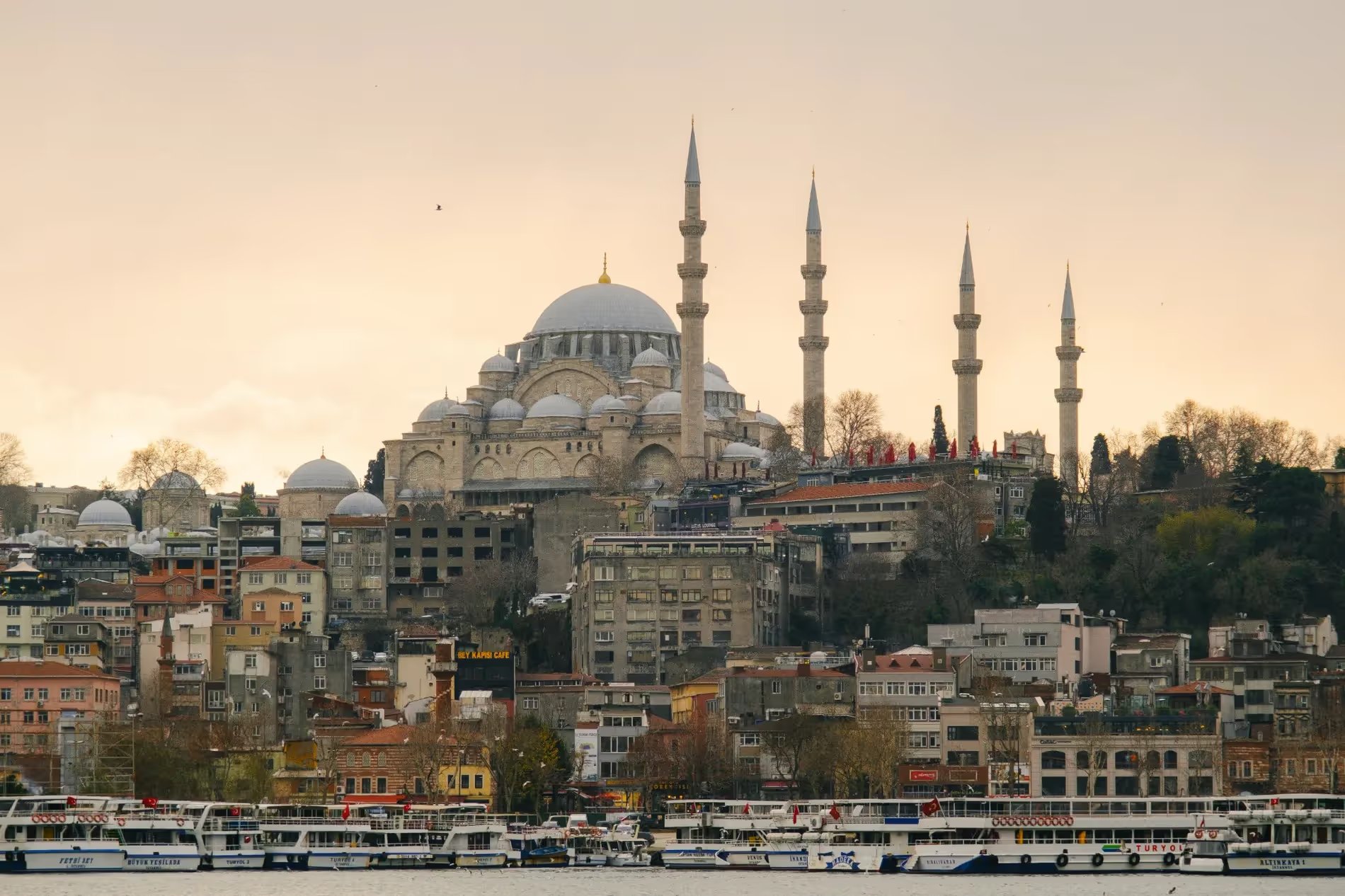 Une mosquée à Istanbul