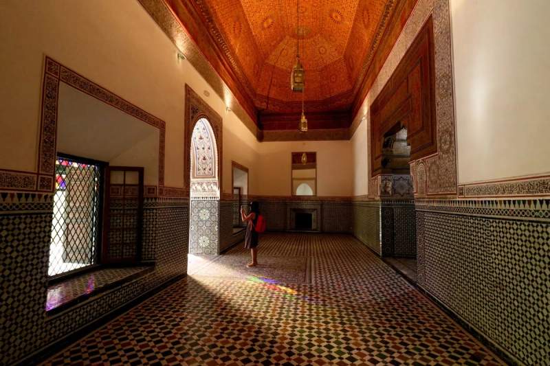 Bâtiment architectural à Marrakech