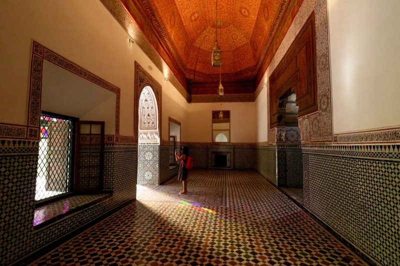 Bâtiment architectural à Marrakech