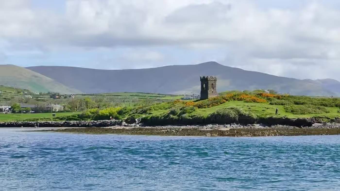 Une tour sur la péninsules de Dingle