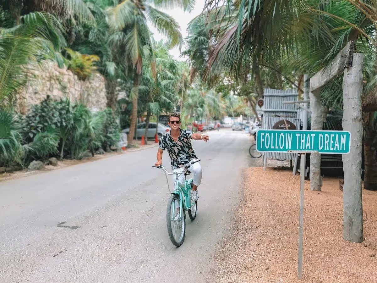 Un travel Planner à vélo