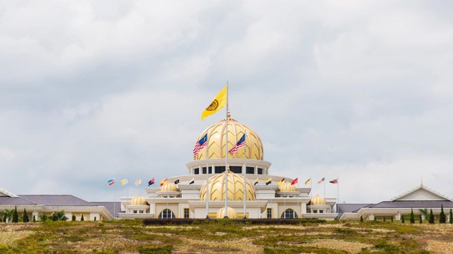 Le Palais Royal Istana Negara, résidence officielle du roi de Malaisie.
