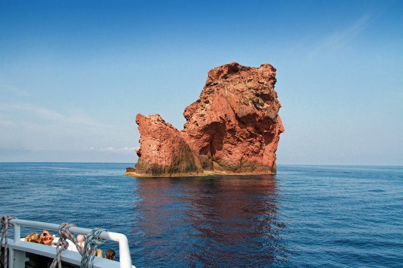 La réserve naturelle de Scandola en Corse, classée au patrimoine mondial de l