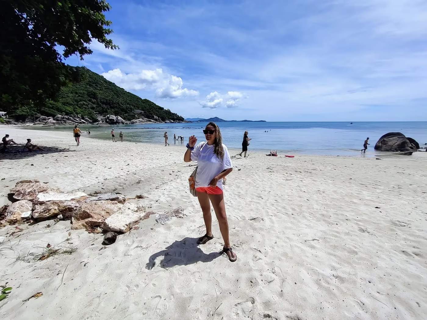 Maud à Crystal Beach à Koh Samui