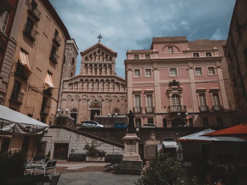 Vue sur la Cathédrale Sainte Marie de Cagliari