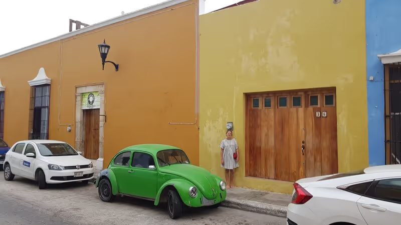 Photo à Campeche lors de notre Road trip au Yucatan de 2 semaines