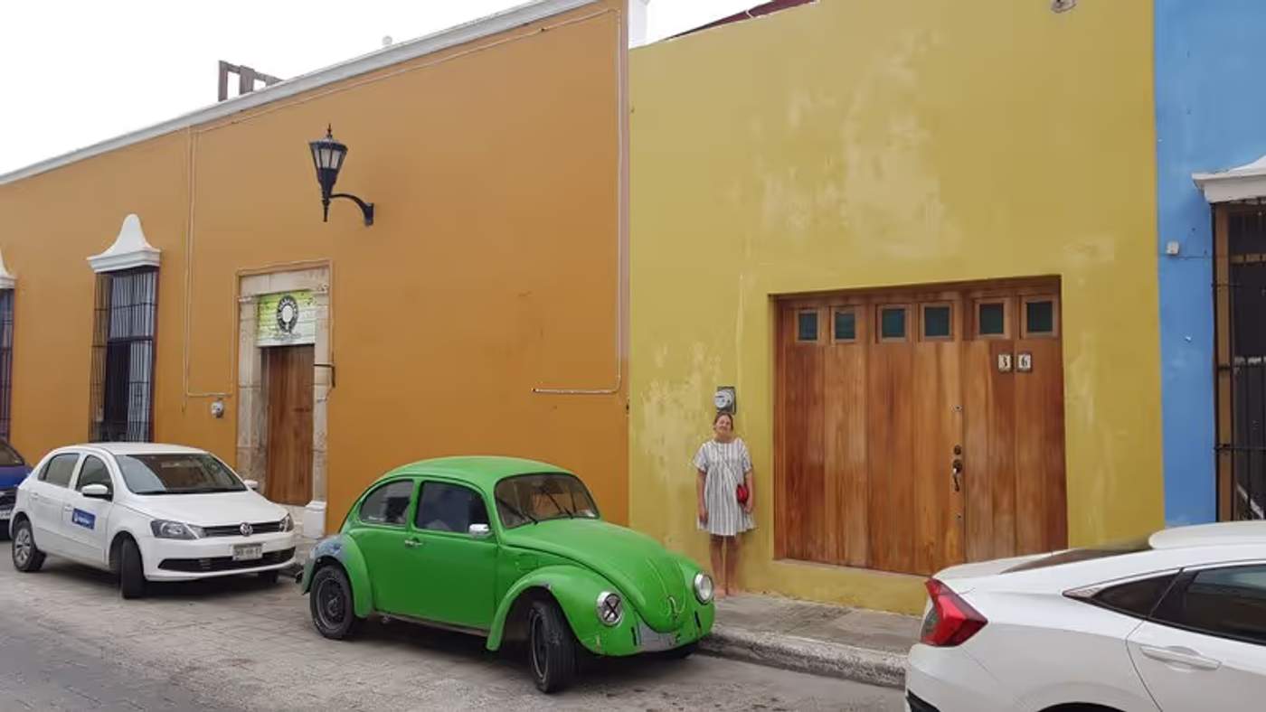 Photo à Campeche lors de notre Road trip au Yucatan de 2 semaines
