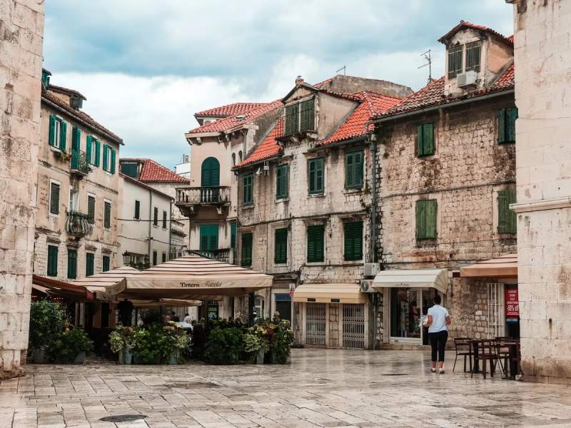 La place Radic à Split