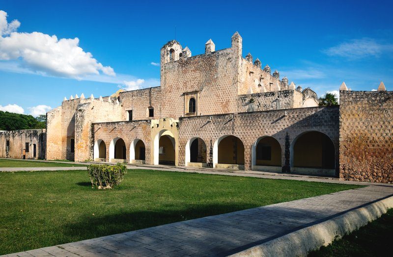 Le couvent San Bernardino de Siena à Valladolid, Mexique