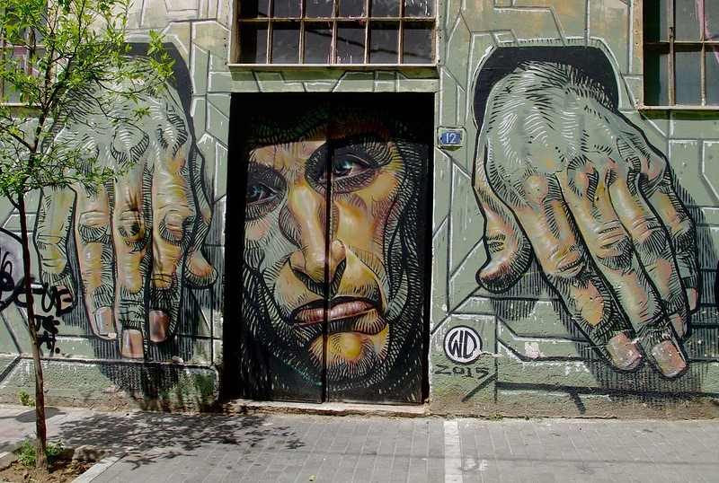 Street art vibrant dans les rues d