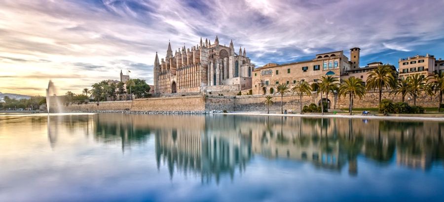 La cathédrale de Palma de majorque à faire