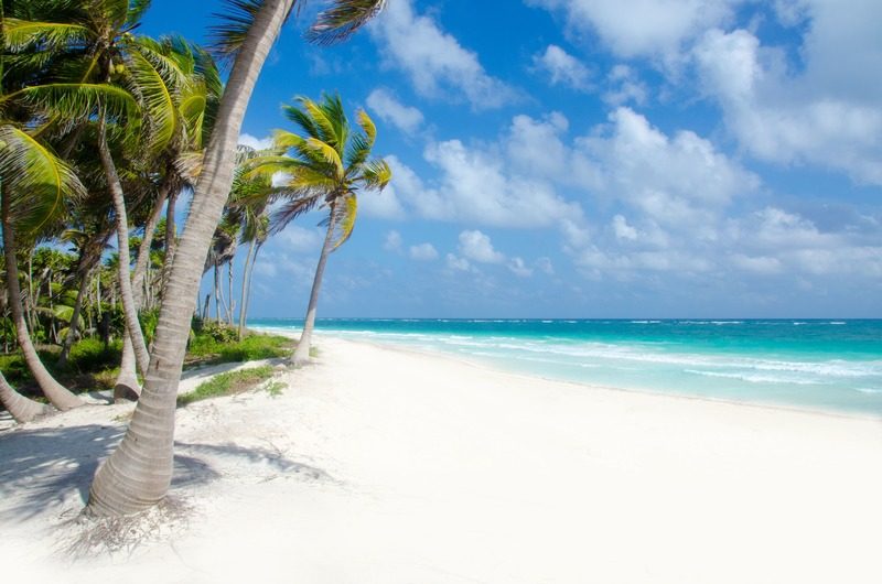 Sublime plage de Tulum à faire