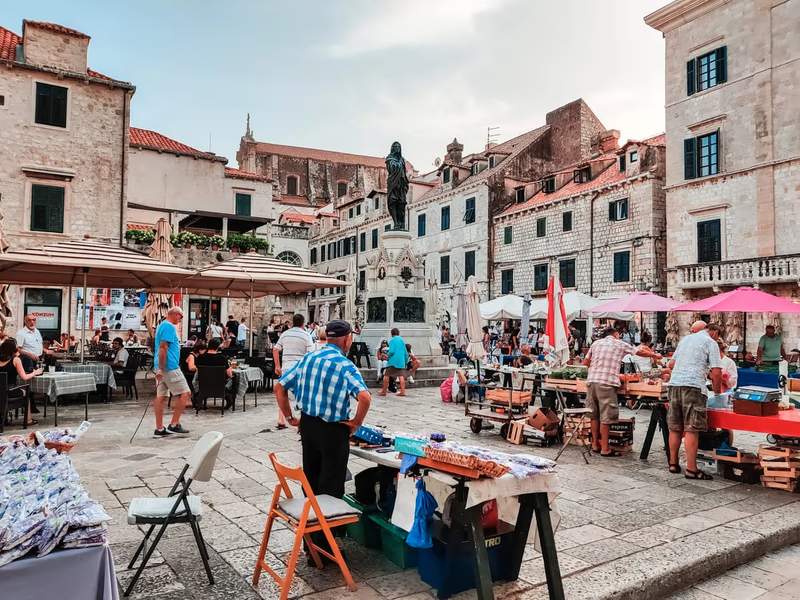 Le Marché de Gruz de Dubrovnik