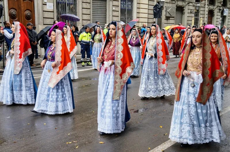Festival traditionnel en Sardaigne