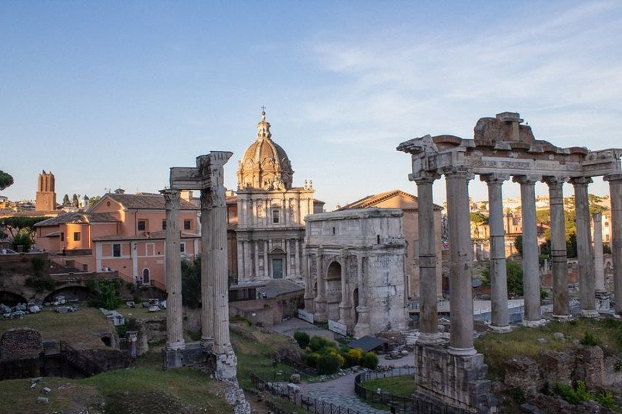 Le Forum Romain à Rome, site historique de l