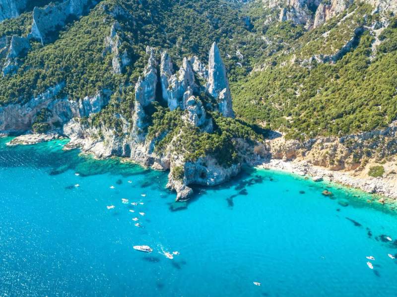 Cala Goloritze dans le Golfe d'Orosei en Sardaigne
