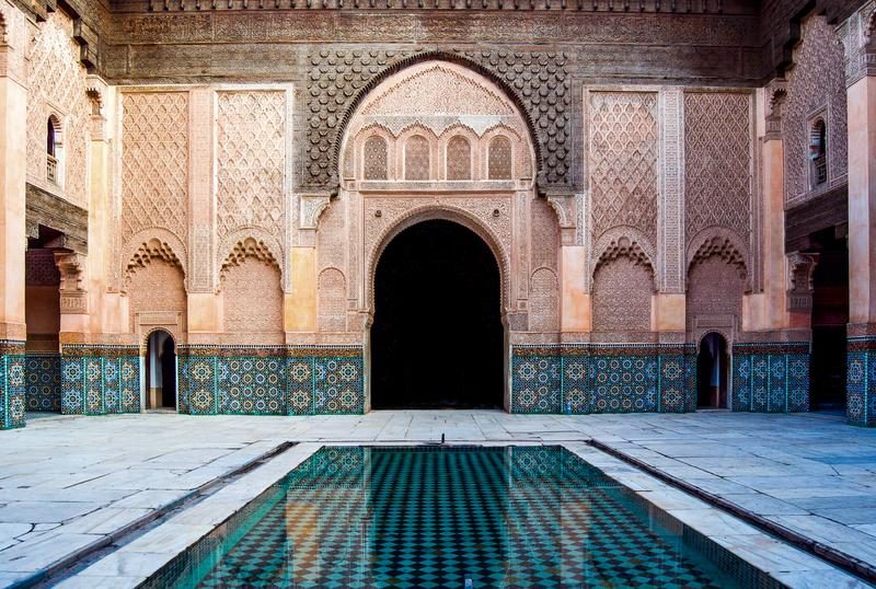 Architecture détaillée de la Medersa Ben Youssef