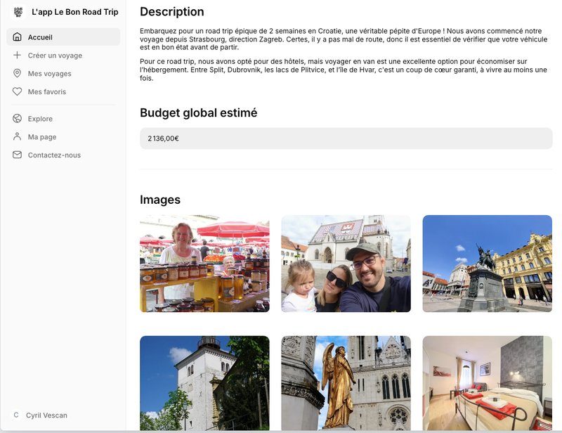 Description et budget estimé pour un road trip de 2 semaines en Croatie avec des photos.
