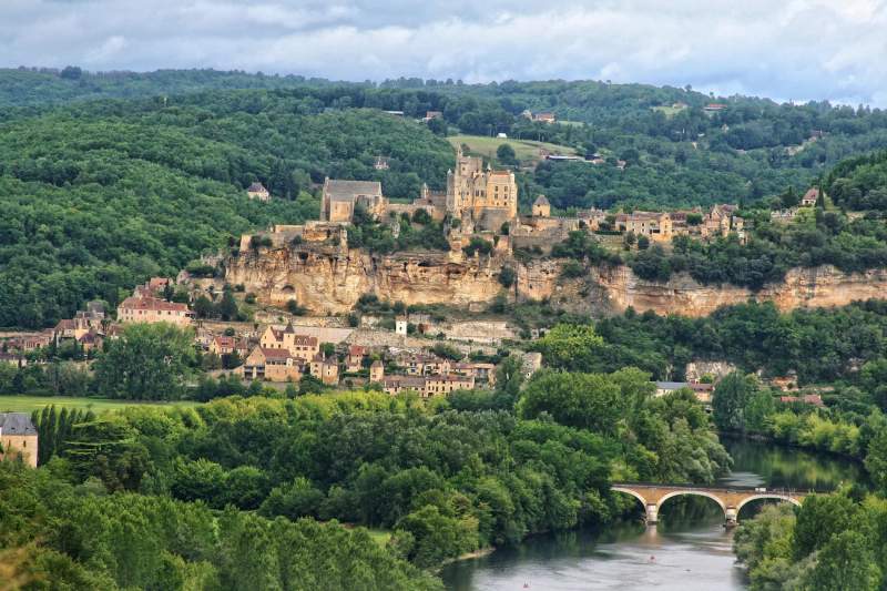 Paysage de la Dordogne